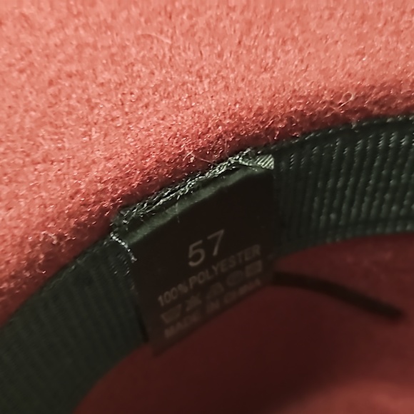 NEW! FODERA HAT BURGUNDY COLOR - Picture 4 of 4